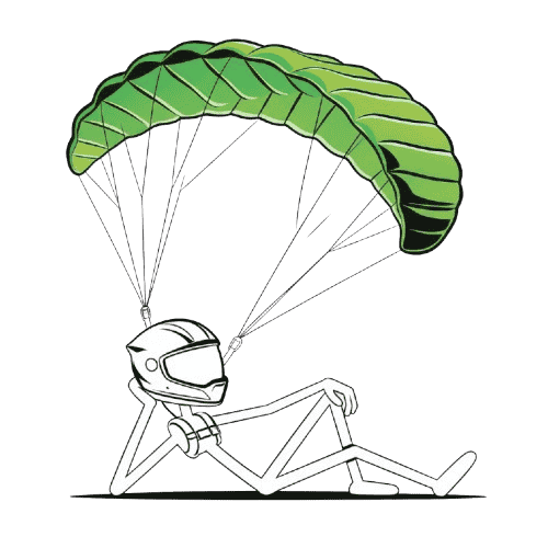 Paragliding Mascot